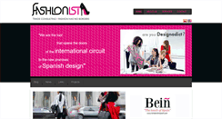 Desktop Screenshot of fashionistatc.com